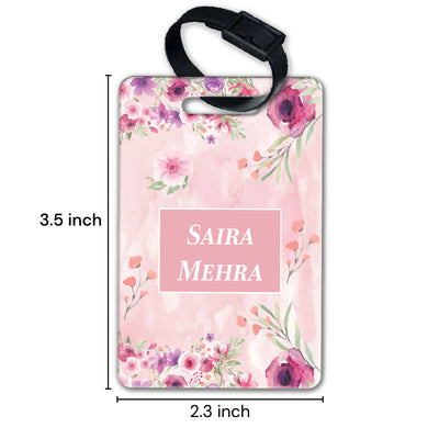 Floral Fiesta Bag Tag