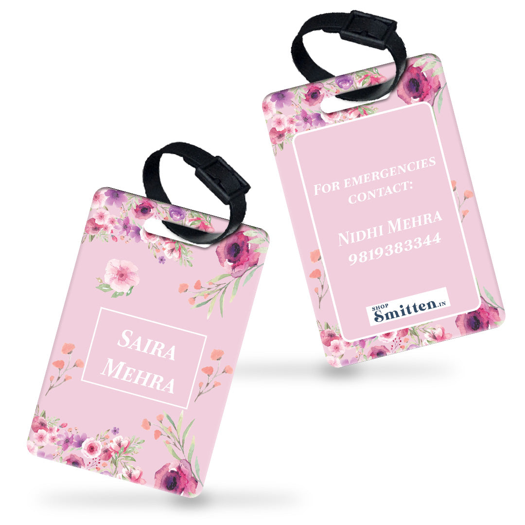 Floral Fiesta Bag Tag (kids)