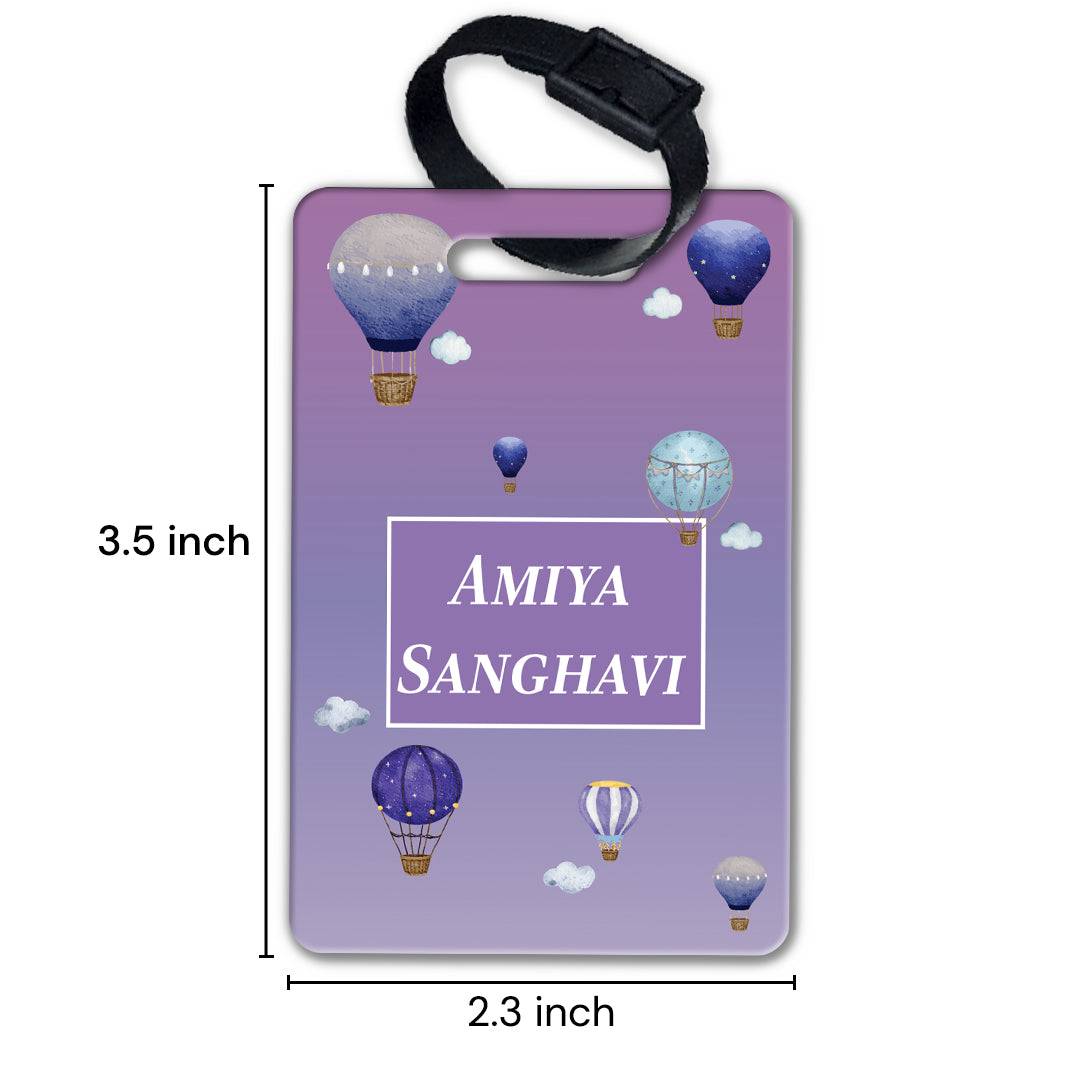 Night Flight Bag Tag (kids)