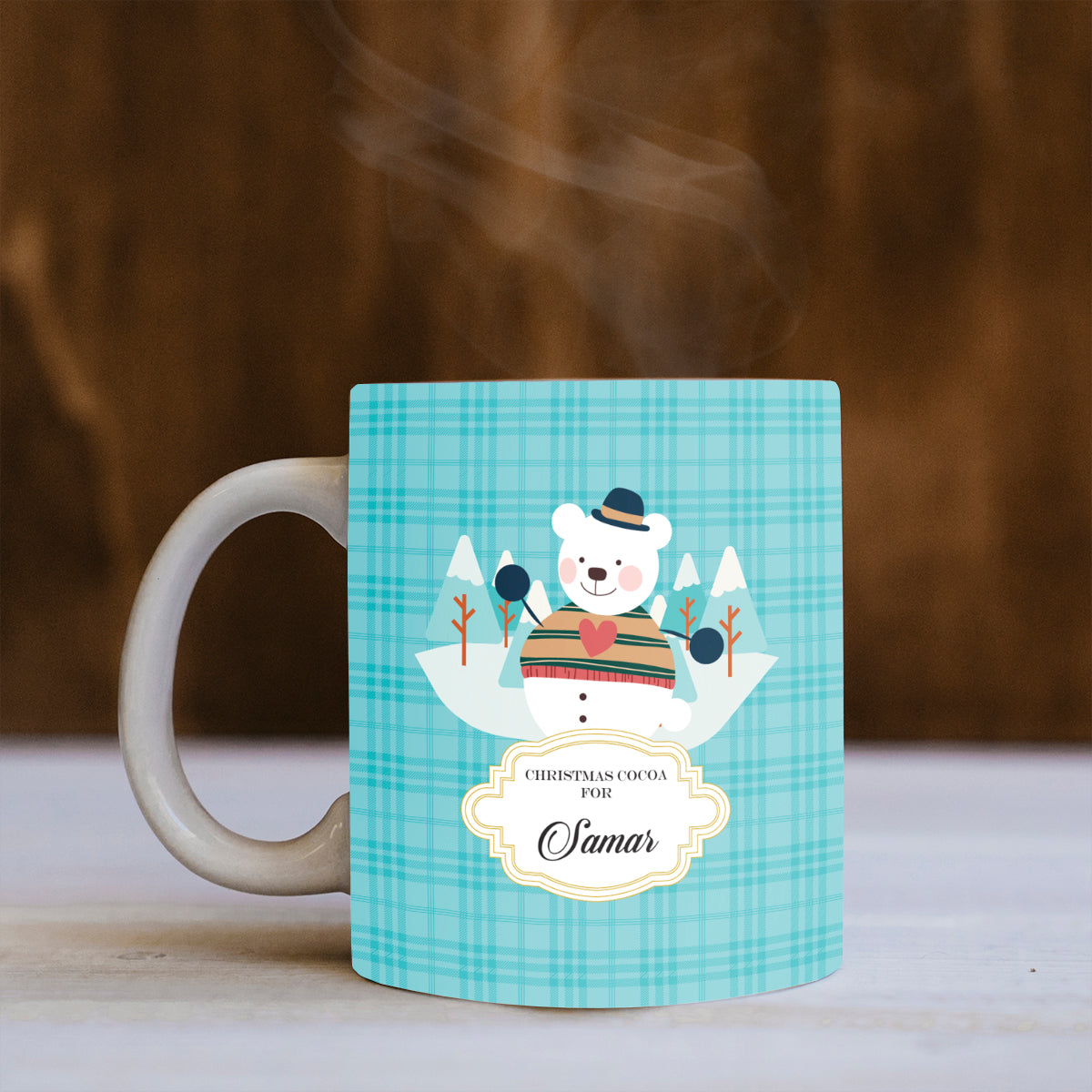 Mr. Snowy Christmas Mug