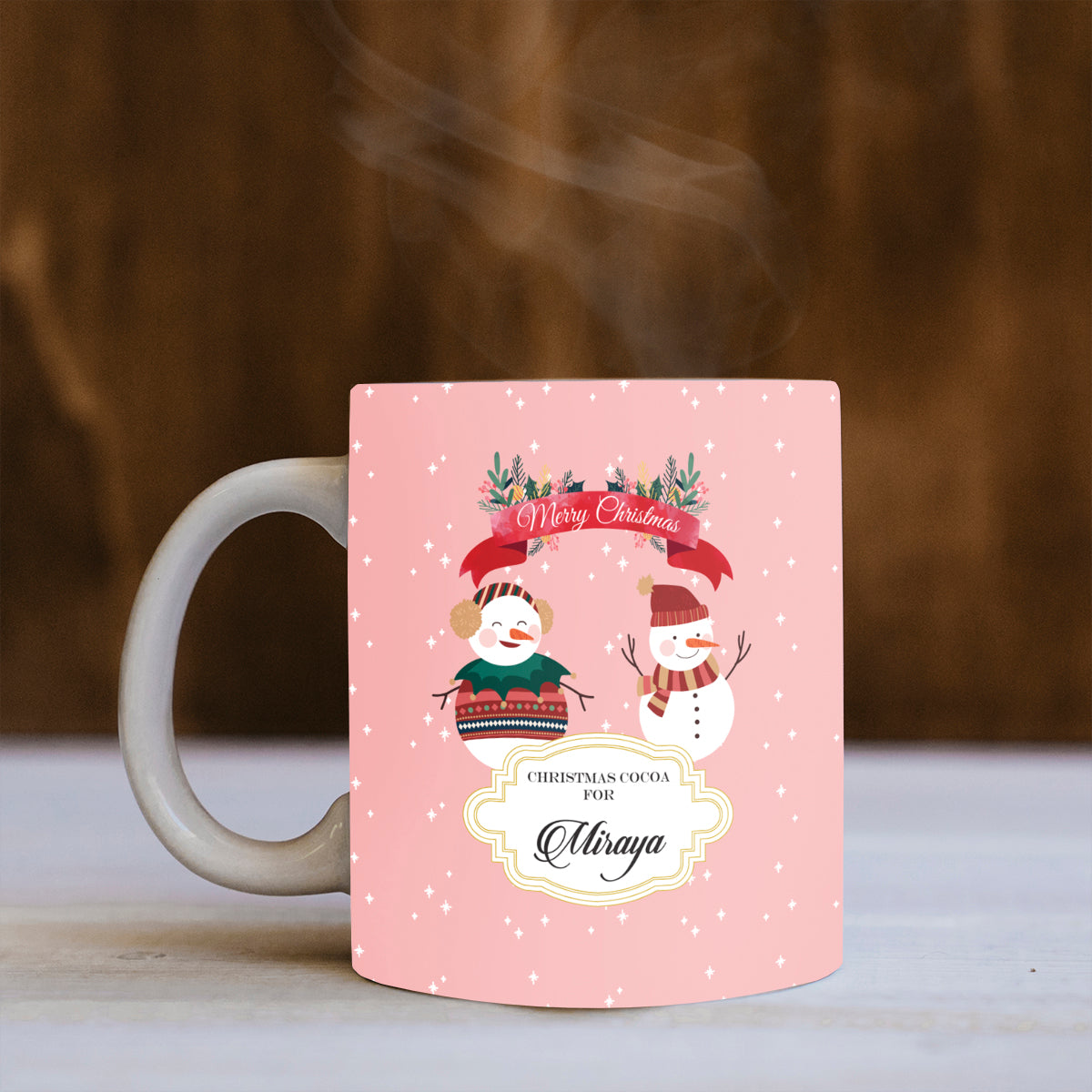 Snowmans Duo Christmas Mug