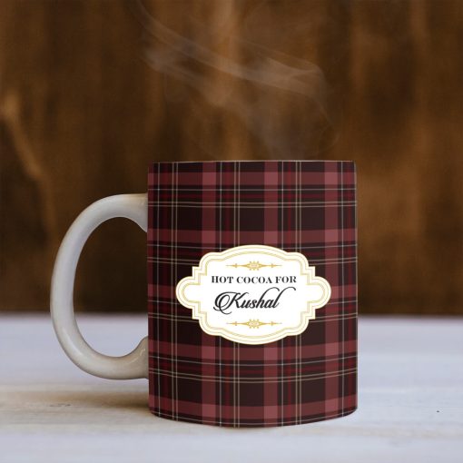 Tartan Christmas Mug