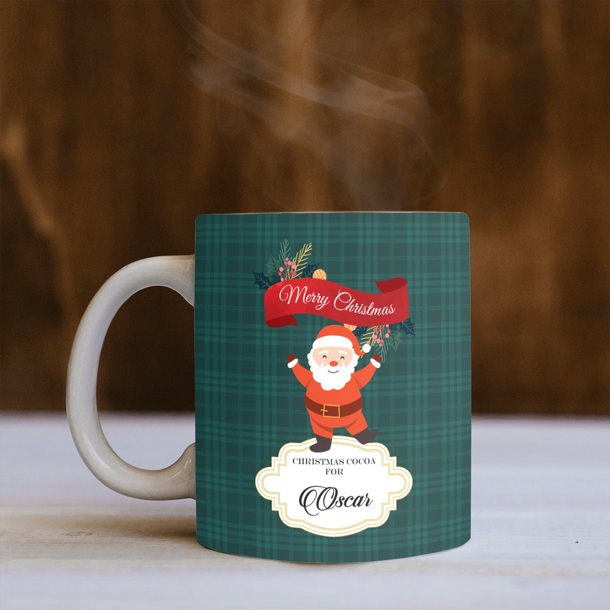 Merry Santa Christmas Mug