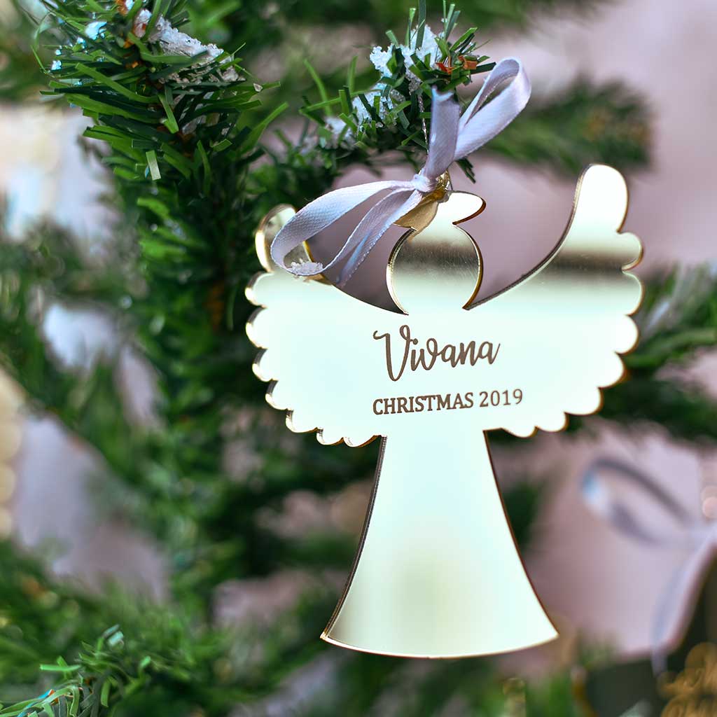 Gold Angel - Christmas Ornament