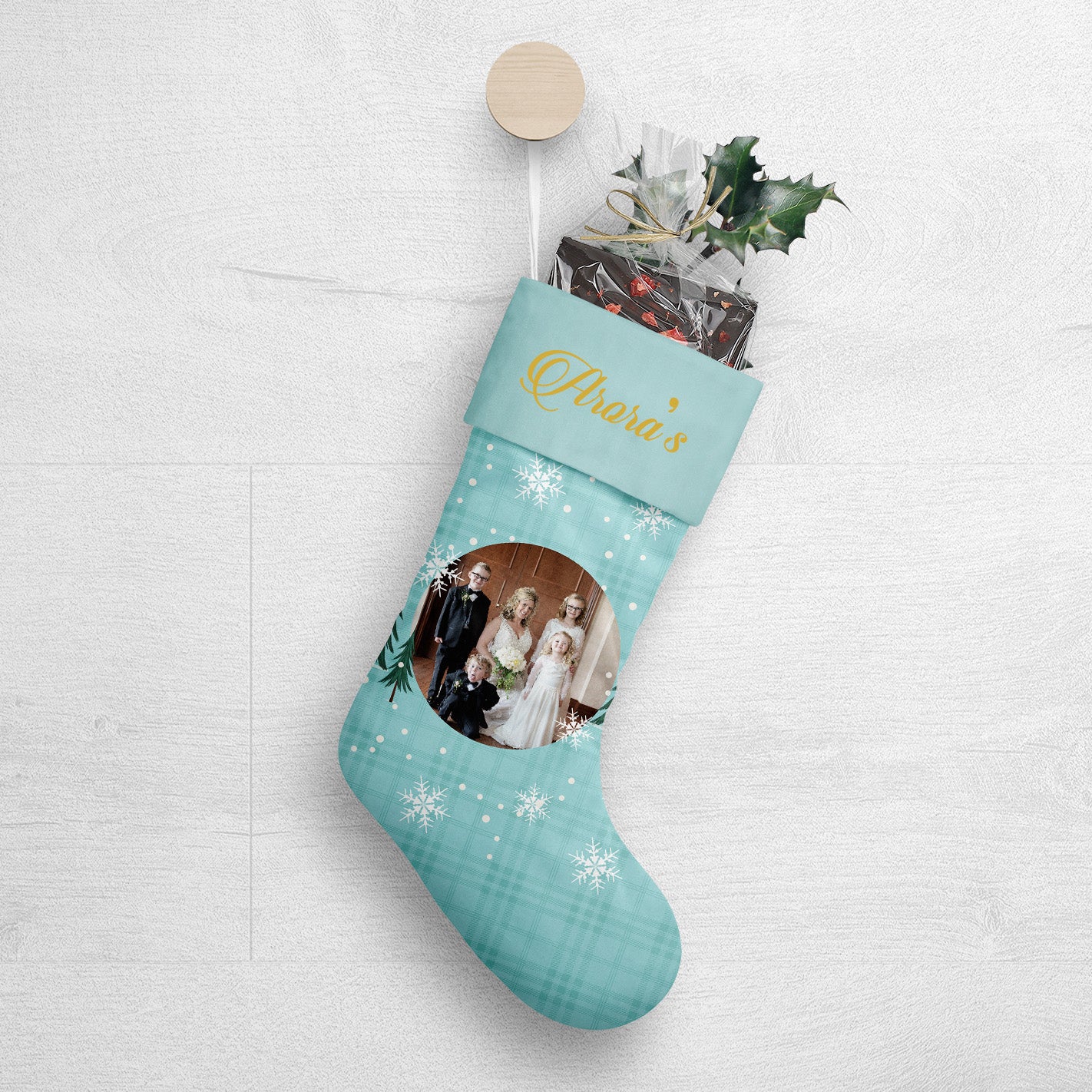 Photo Christmas Stocking