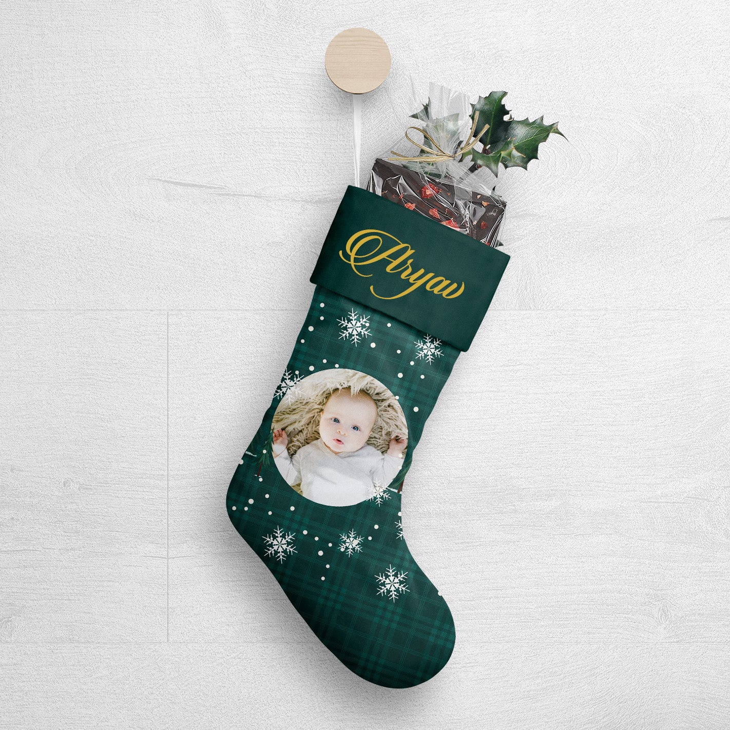 Photo Christmas Stocking