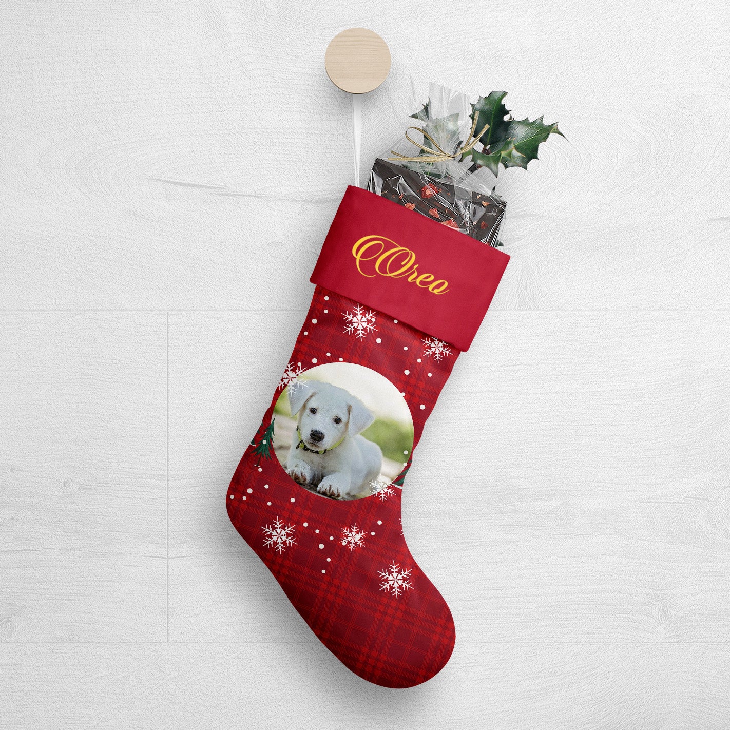 Photo Christmas Stocking