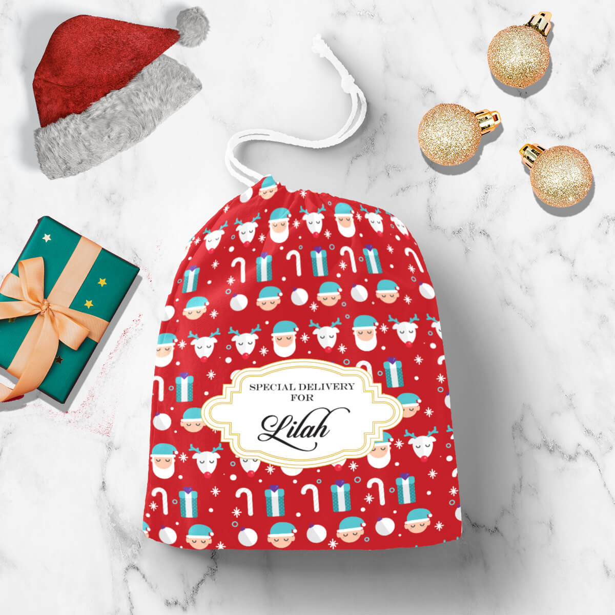 Christmas Candy Craze Gift Sack