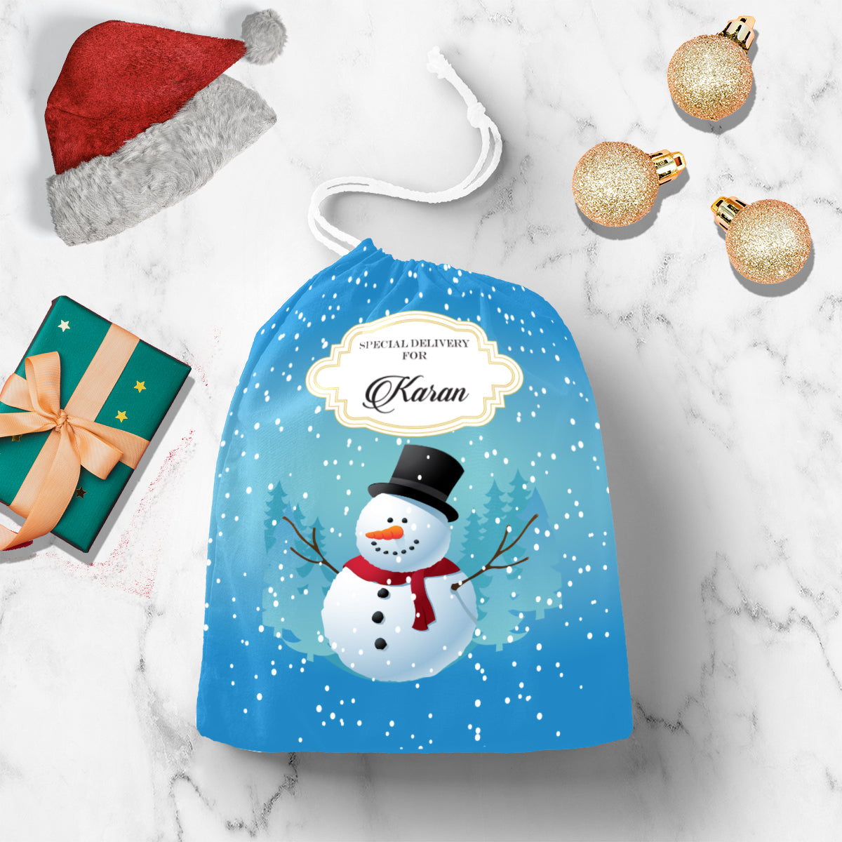 Frosty The Snowman Gift Sack