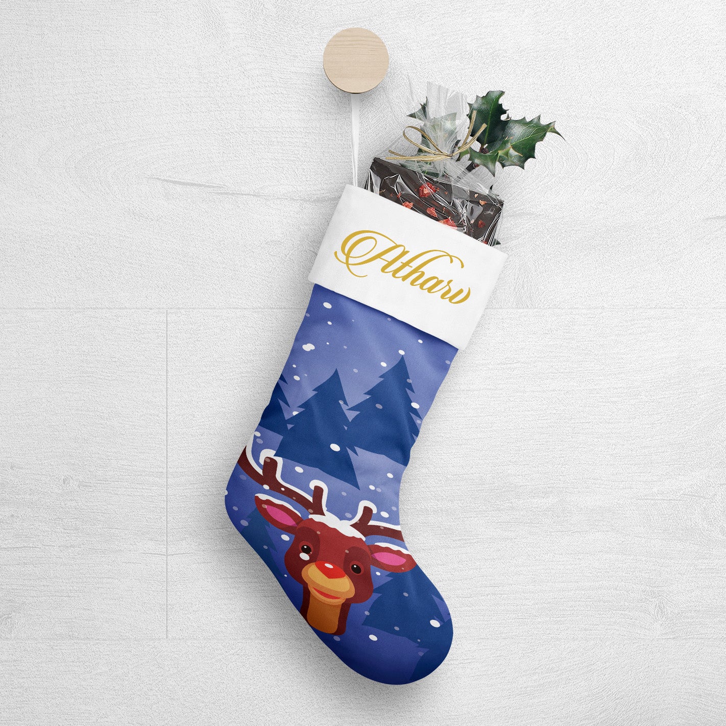 Rudolph The Red-Nosed Christmas Stocking