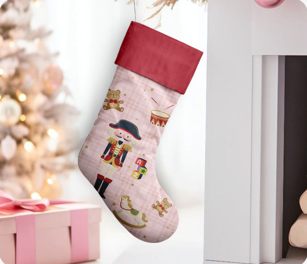 Nutcracker Christmas Stocking