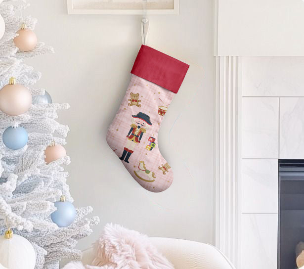 Nutcracker Christmas Stocking