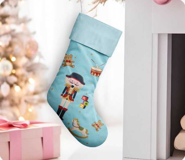 Nutcracker Christmas Stocking