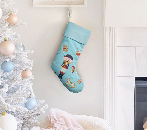 Nutcracker Christmas Stocking