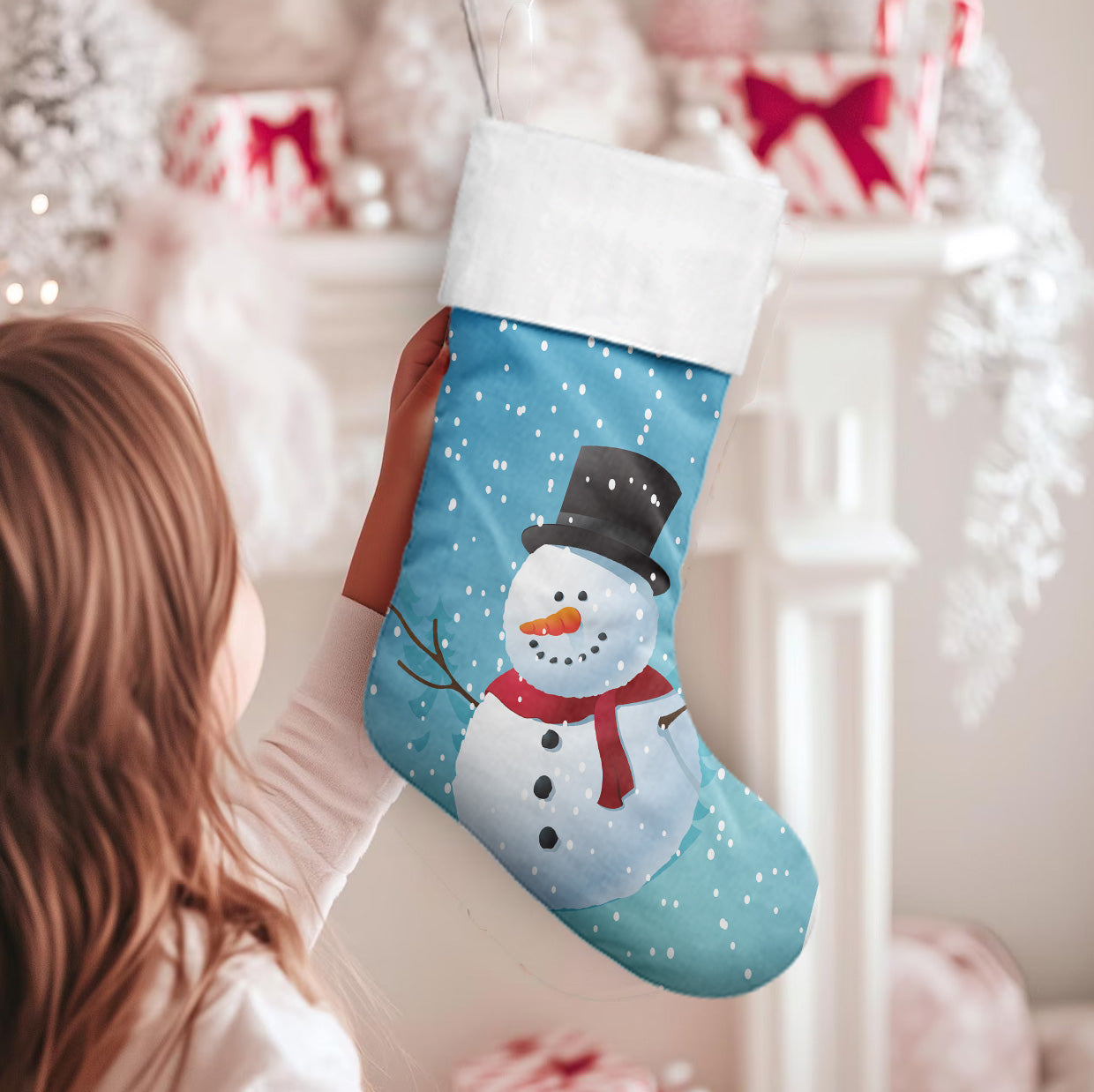 Frosty The Snowman Christmas Stocking