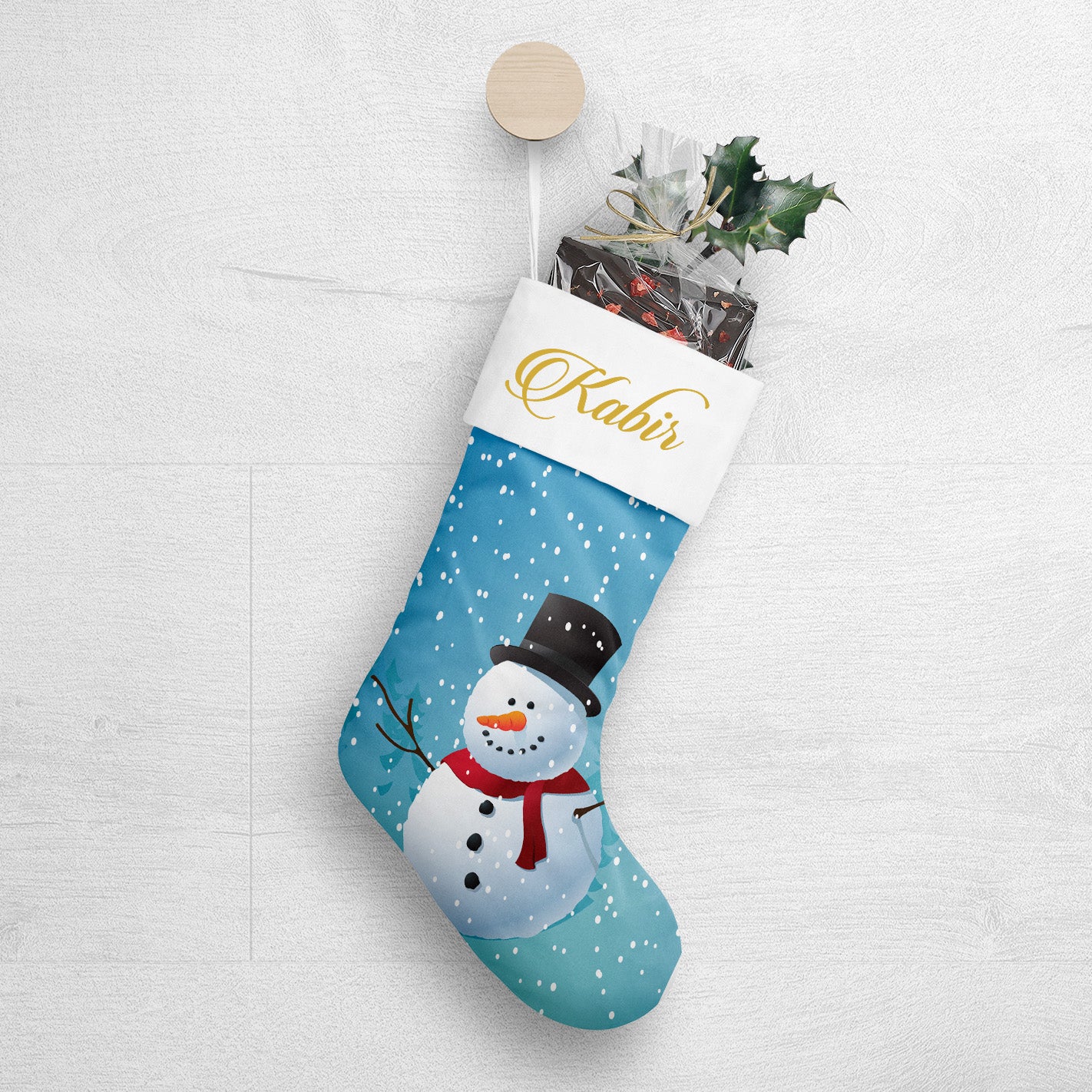 Frosty The Snowman Christmas Stocking