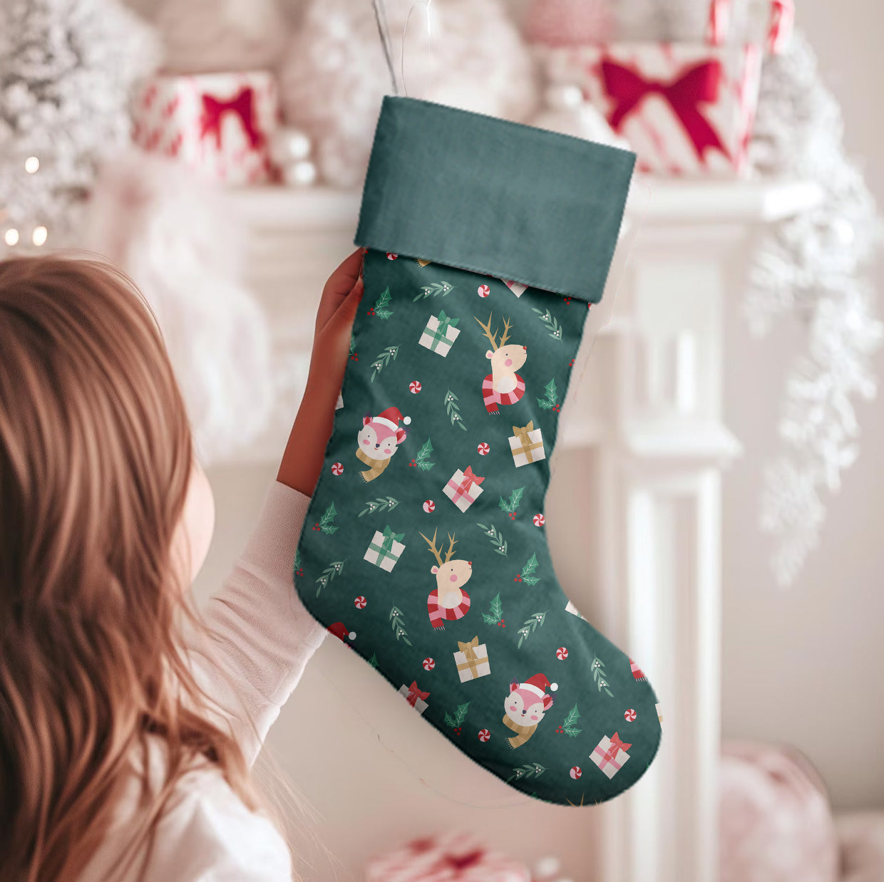 Merry Forest Friends - Christmas Stocking