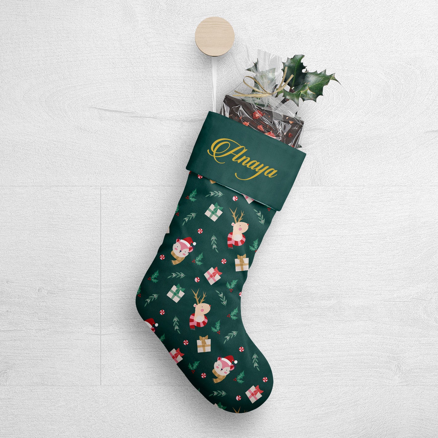 Merry Forest Friends - Christmas Stocking