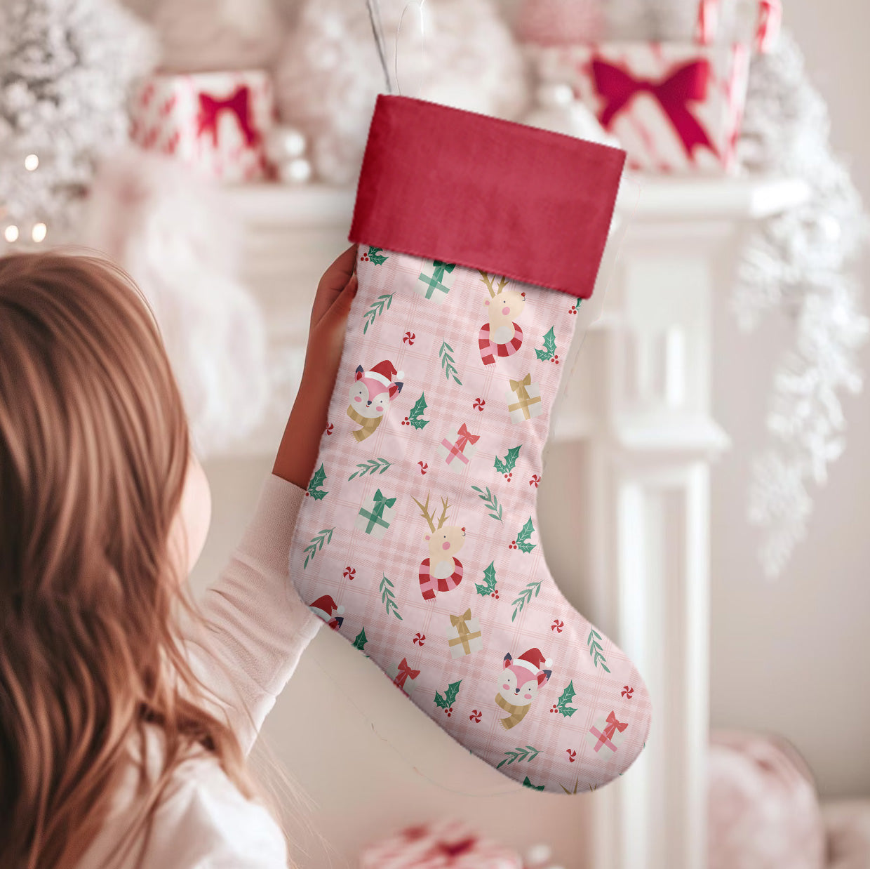 Merry Forest Friends - Christmas Stocking