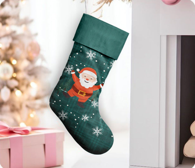 Merry Santa Christmas Stocking