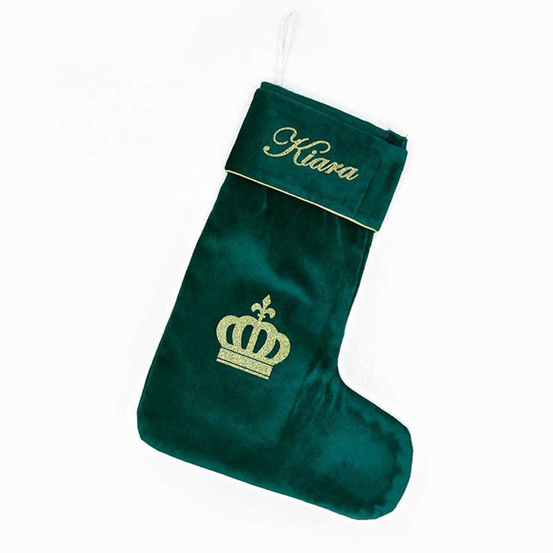 Luxe Velvet Christmas stocking