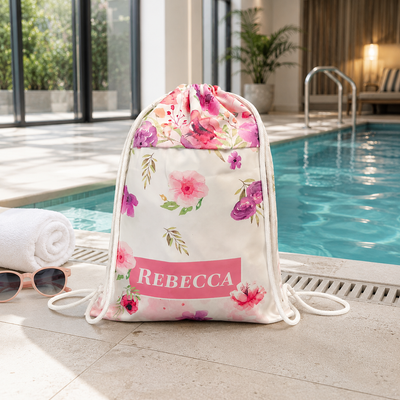 Floral Fiesta Swim Bag
