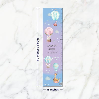 Happy Ballooners Height Chart