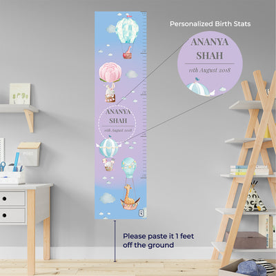 Happy Ballooners Height Chart