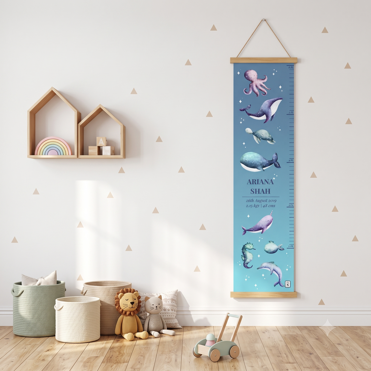 Ocean Friends Height Chart