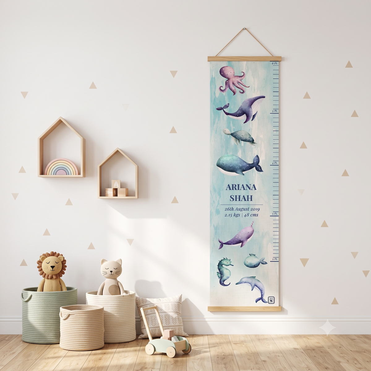 Ocean Friends Height Chart