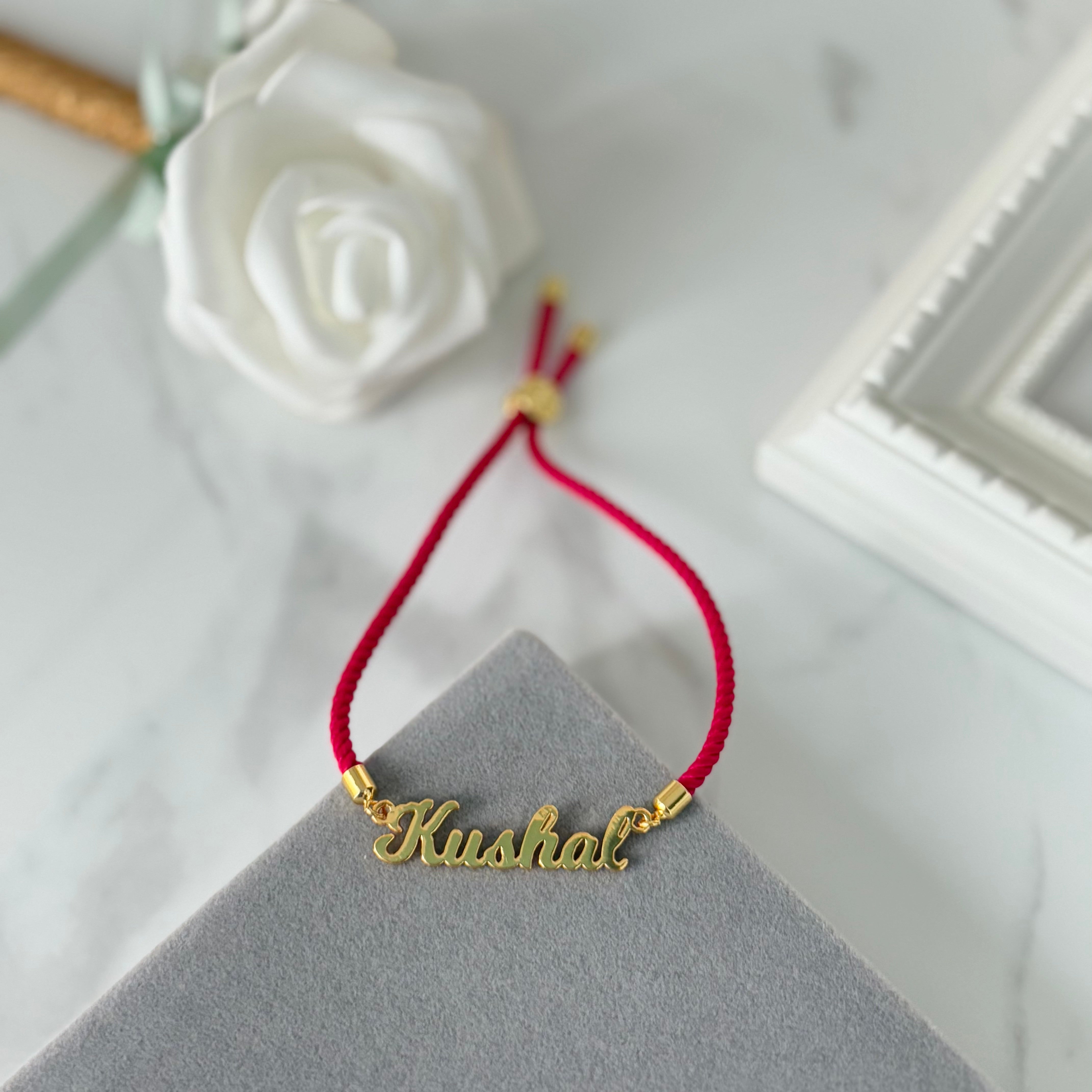 Name Metal Bracelet