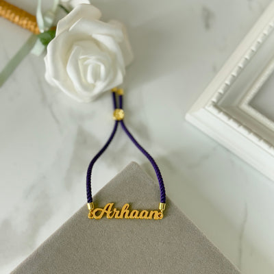 Name Metal Rakhi