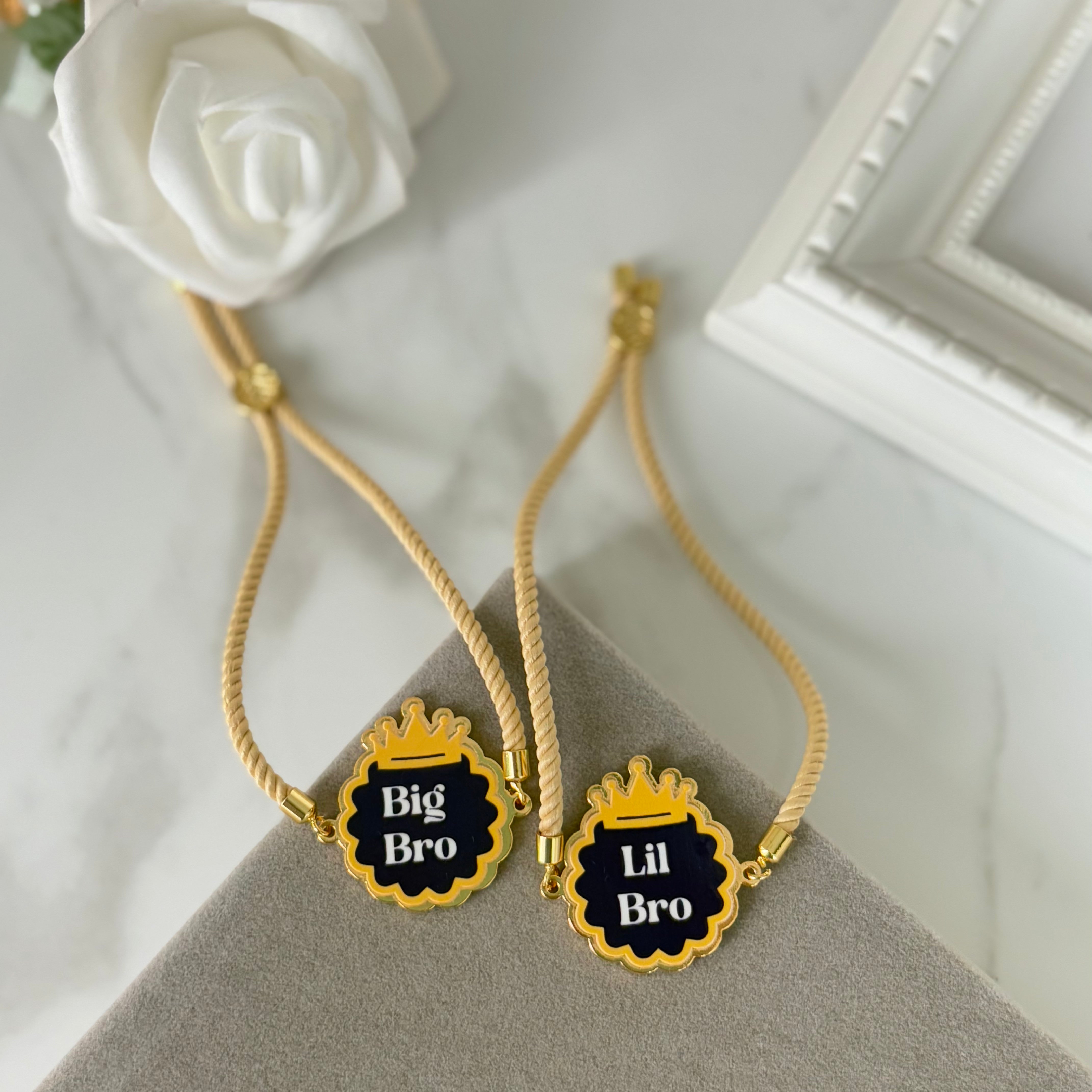 Brother Bracelet Combo- Set Of 2 (Non Personalised)