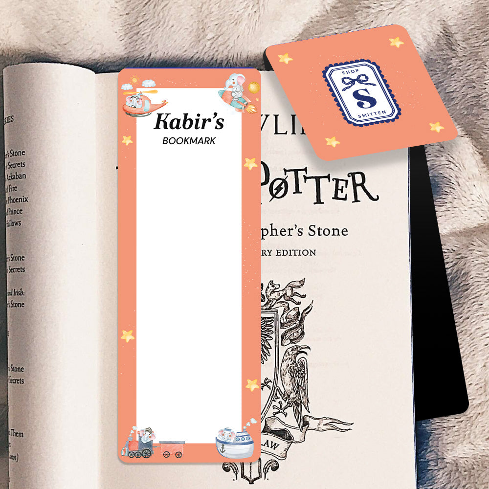 Captain Ellie Kids Bookmark