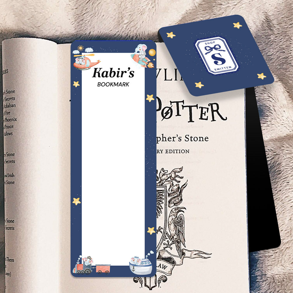 Captain Ellie Kids Bookmark