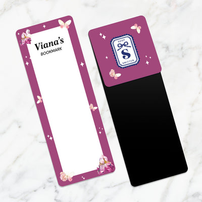 Butterfly Swan Blossom Bookmark