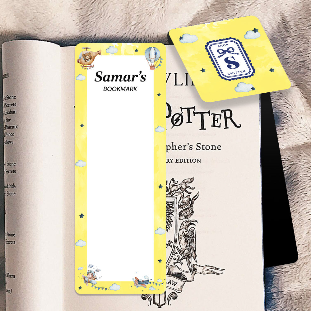 Teddy's Flight Kids Bookmark