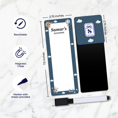 Teddy's Flight Bookmark