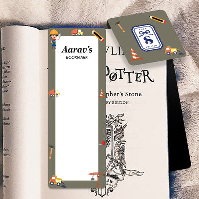 Little Builder Bookmark