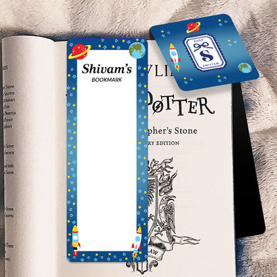 Space Satellites Bookmark