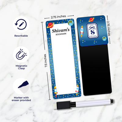 Space Satellites Bookmark