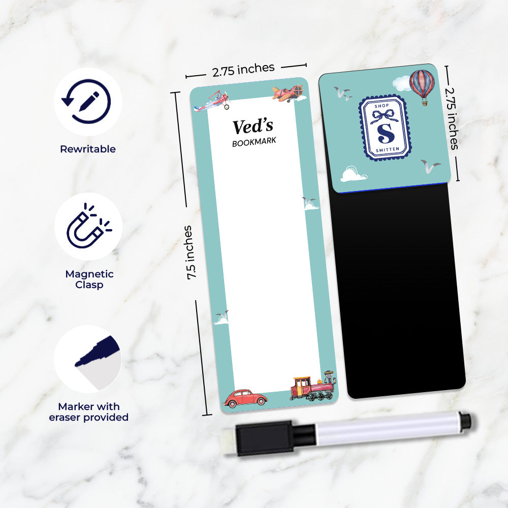 Transport Kids Bookmark