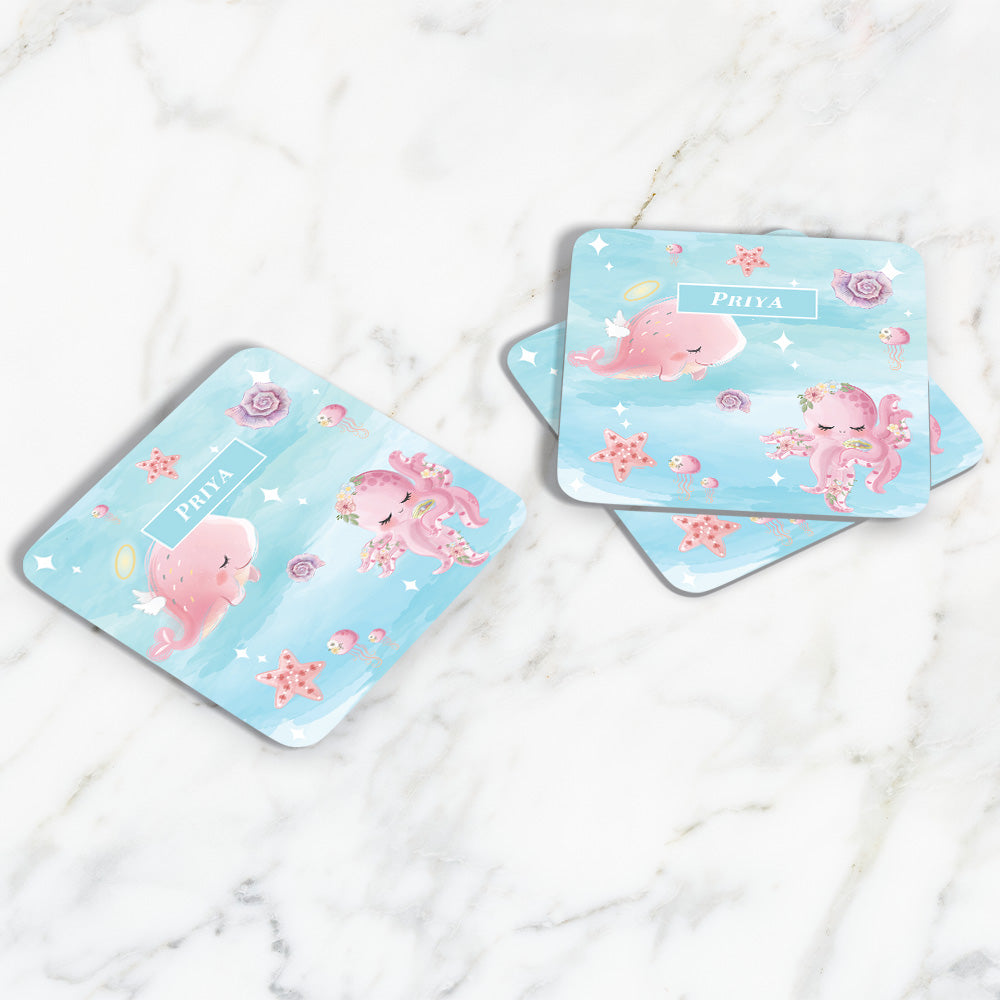 Blushing Underseas Coasters (kids)