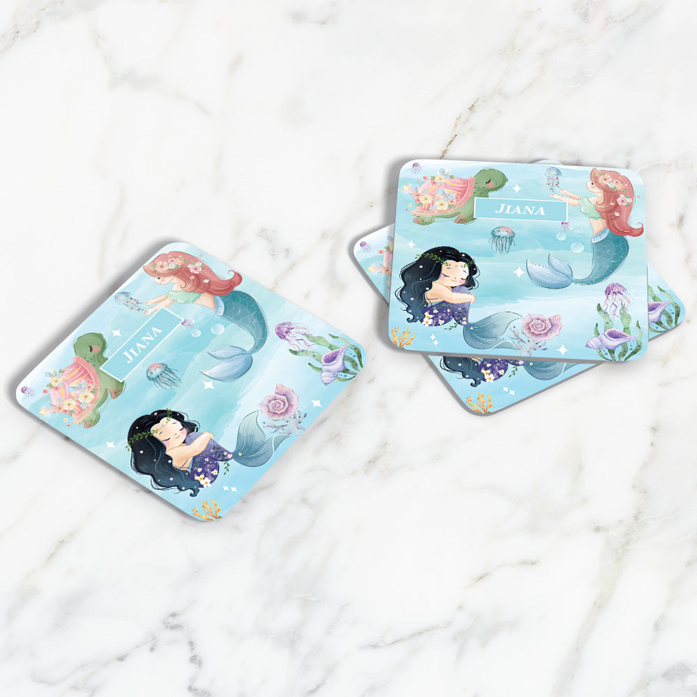 Mermaid Magic Coasters (kids)