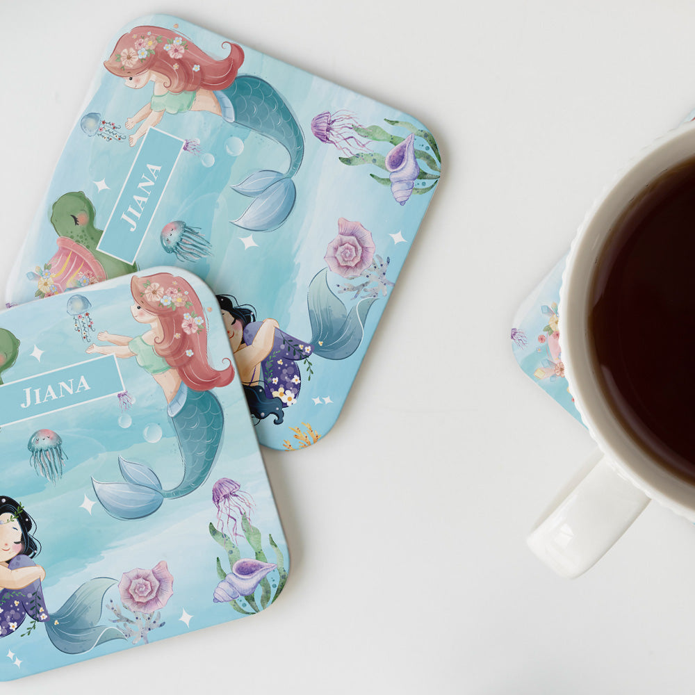 Mermaid Magic Coasters (kids)