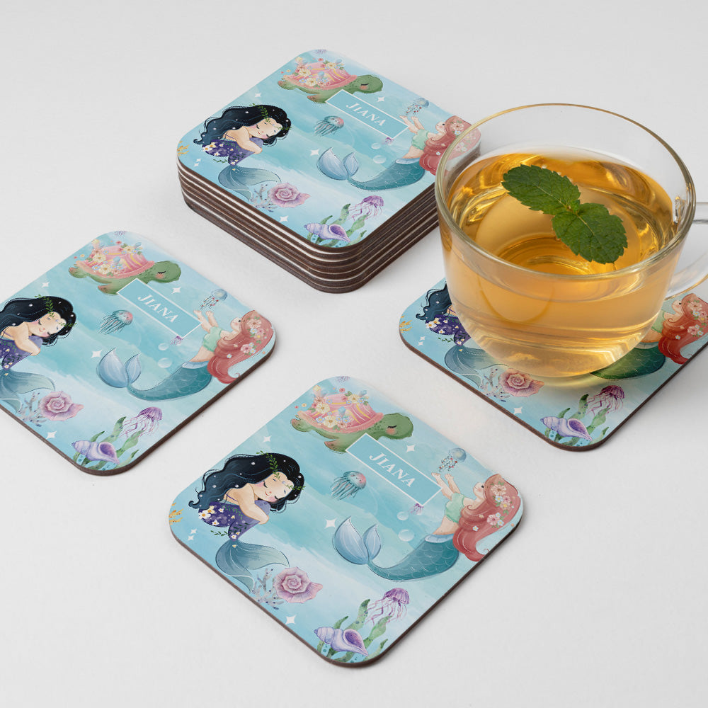 Mermaid Magic Coasters (kids)