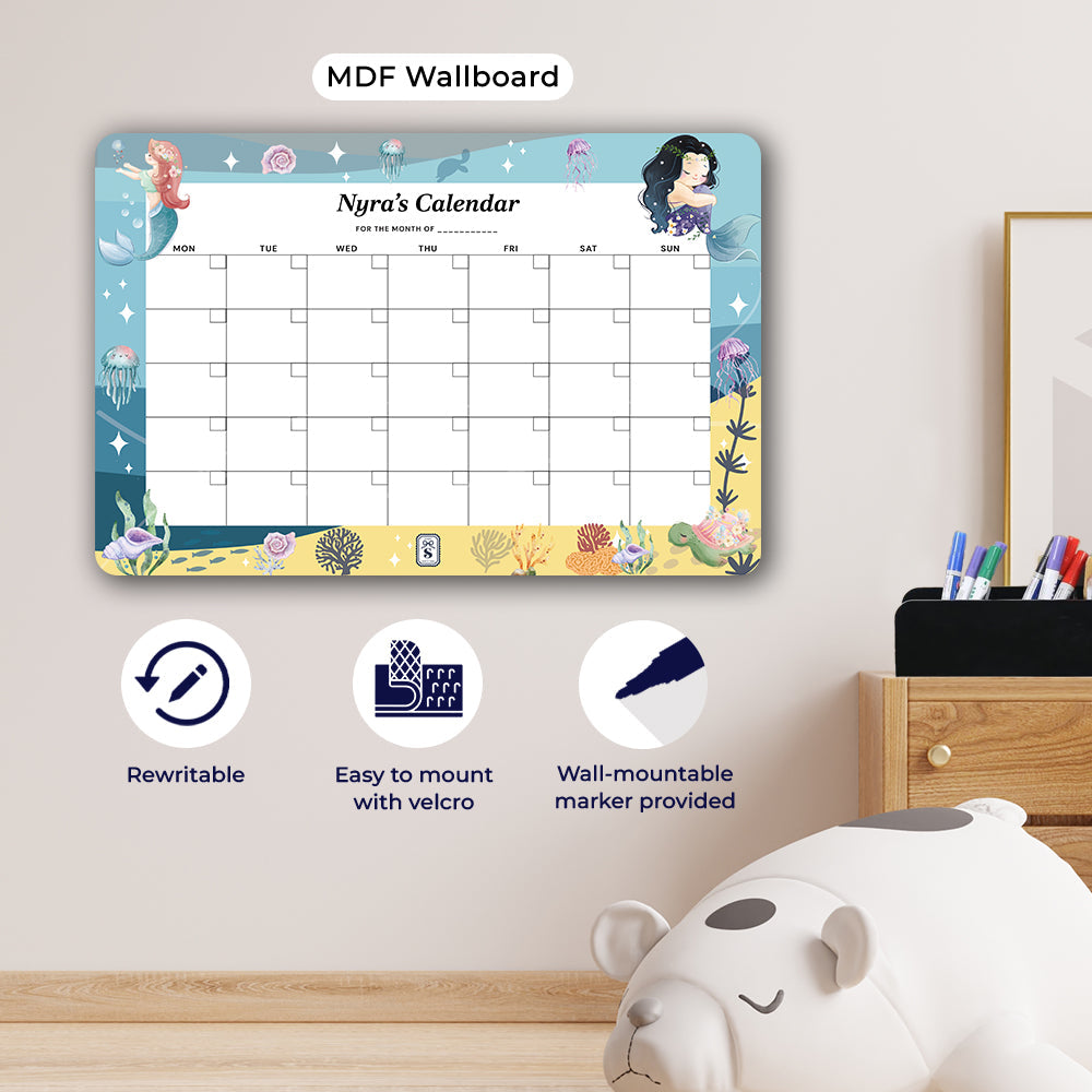 Mermaid Magic Kids Calendar