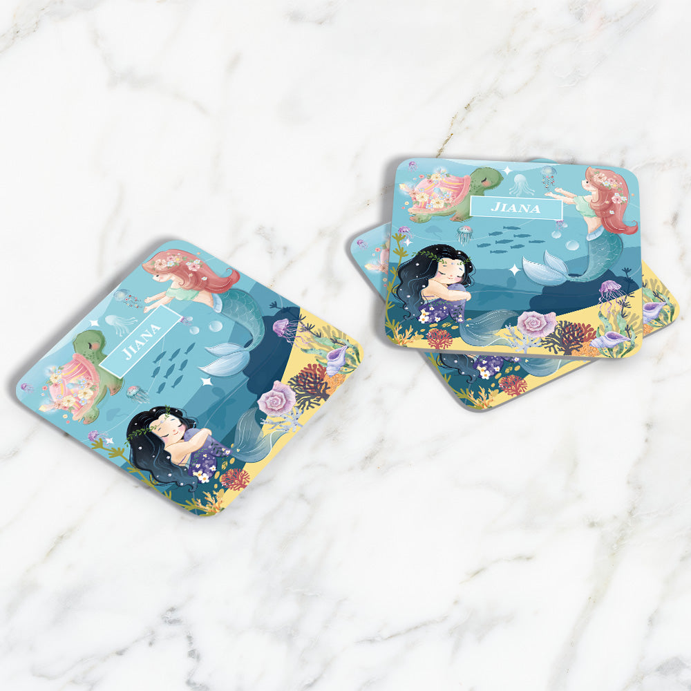 Mermaid Magic Coasters (kids)