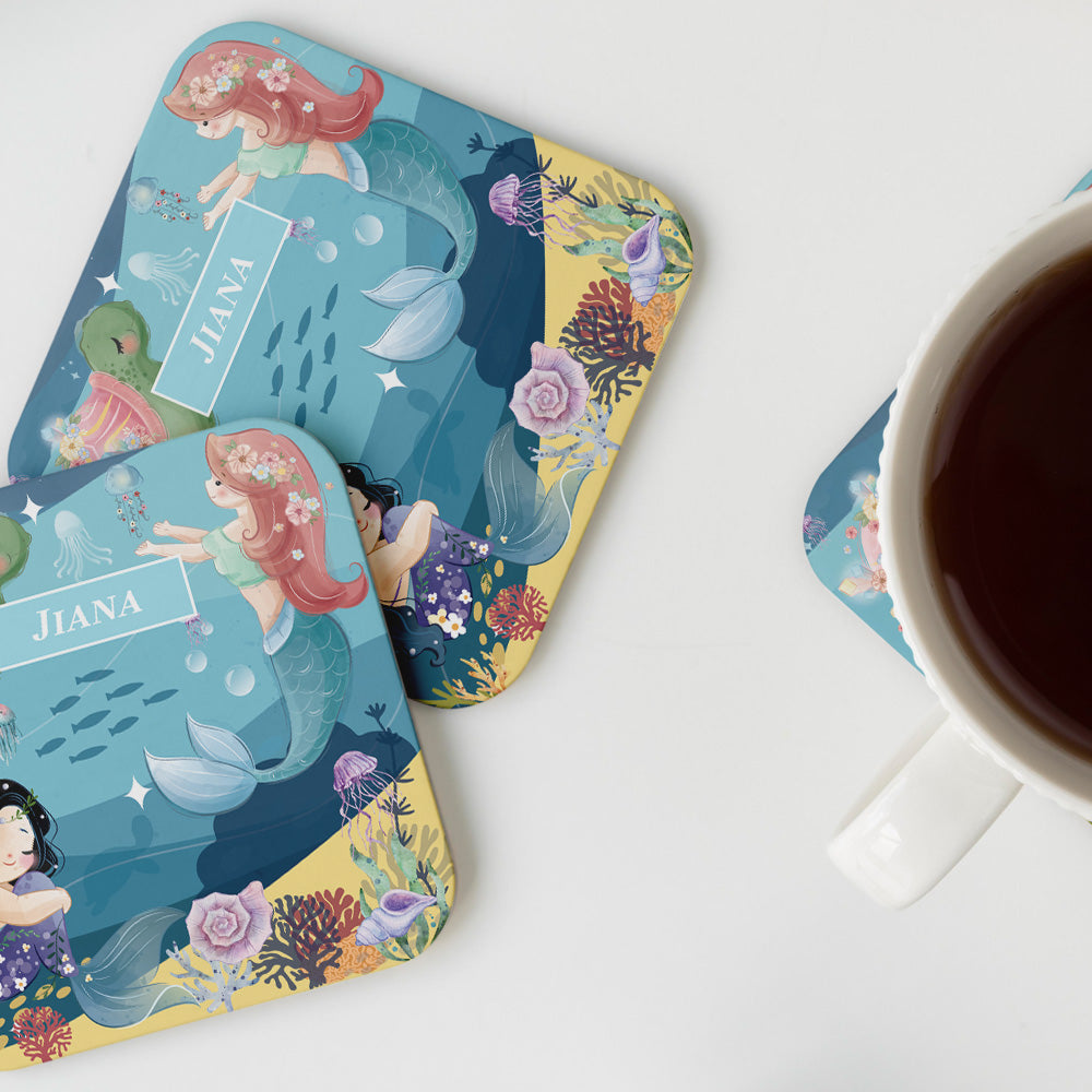 Mermaid Magic Coasters (kids)