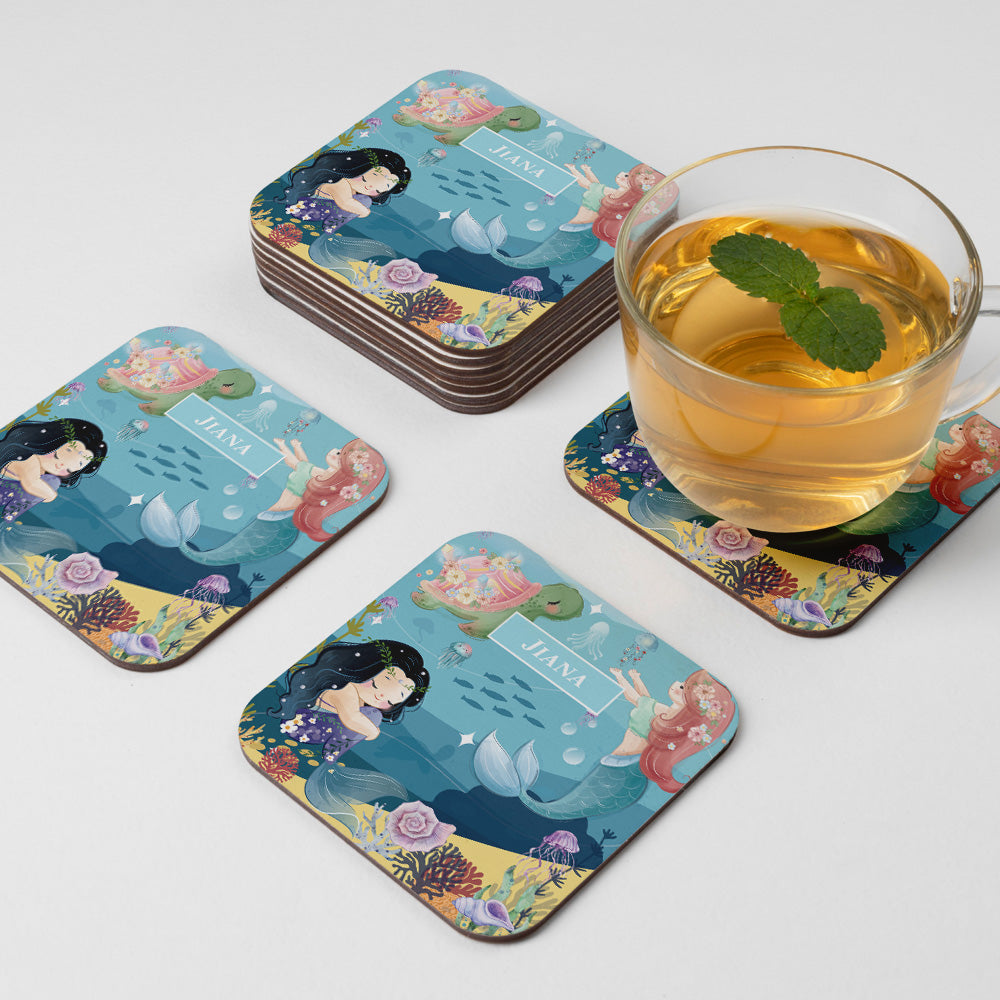 Mermaid Magic Coasters (kids)